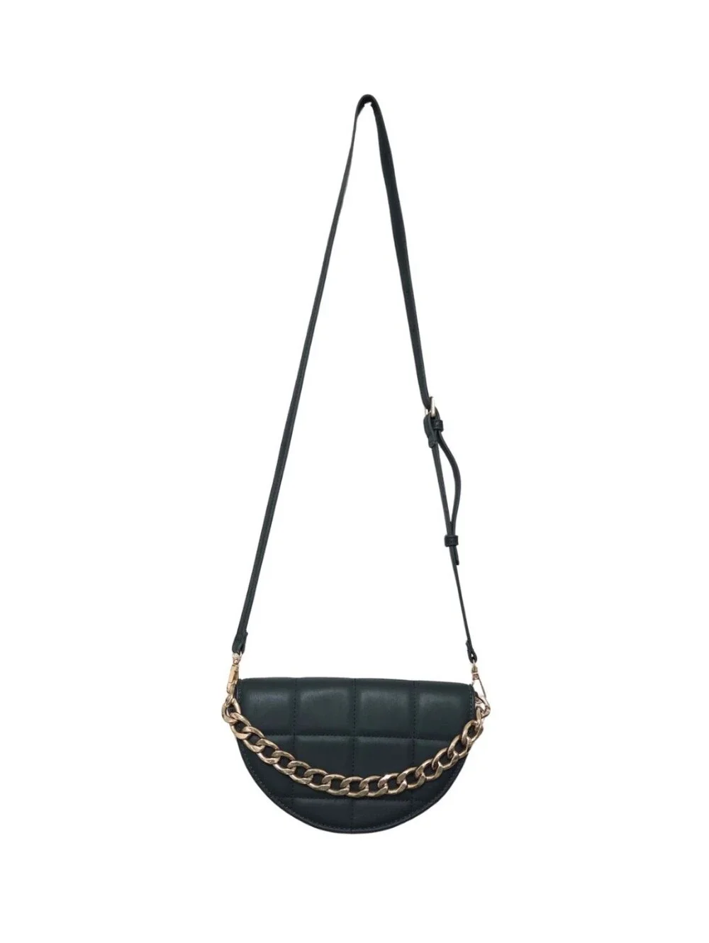 Urban Expressions Natalie Crossbody Teal With Gold Chain